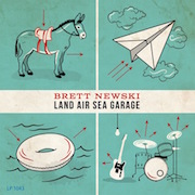 Album-Review: Brett Newski - Land Air Sea Garage Brett Newski: Land Air Sea Garage