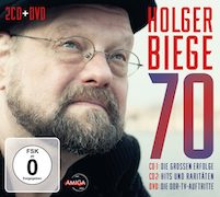 Album-Review: Holger Biege - 70 – Die großen Erfolge / Hits und Raritäten / Die DDR-TV-Auftritte Holger Biege: 70 – Die großen Erfolge / Hits und Raritäten / Die DDR-TV-Auftritte
