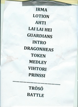 Ensiferum Tracklist Ensiferum Tracklist