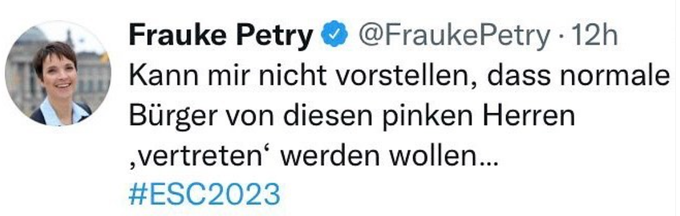 Frauke Petry zu LORD OF THE LOST Frauke Petry zu LORD OF THE LOST