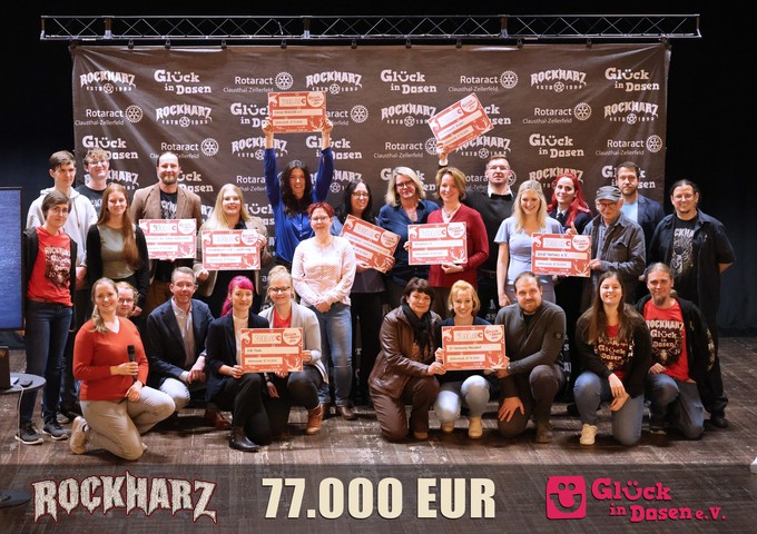 ROCKHARZ 2024: „Glück in Dosen“ erzielt Rekordergebnis ROCKHARZ 2024: „Glück in Dosen“ erzielt Rekordergebnis